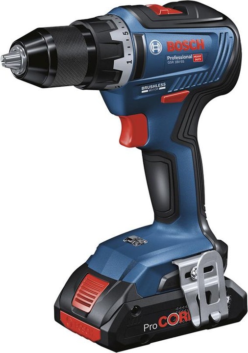 Actual product image Bosch Professional Bosch 3 Tool 18V Profi Set GSR + GWS+ GBH+ GAL+ GST