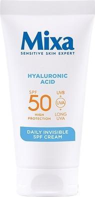 Immagine prodotto Mixa Crema viso idratante Spf50 contro la secchezza con acido ialuronico 50ml (50 ml, SPF 50)