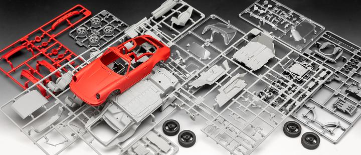 Actual product image Revell MS Porsche 911 G model Targa
