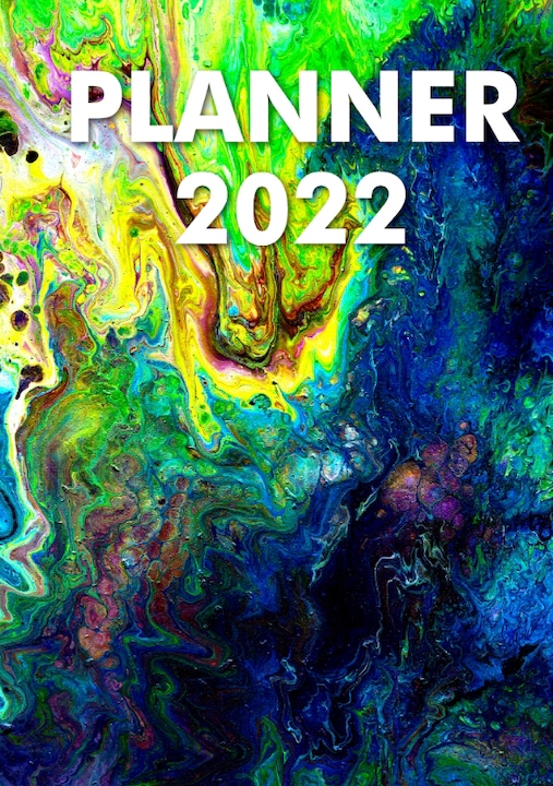 Image du produit Kalender 2022 A5 - Schöner Terminplaner 1 Taschenkalender 2022 I Planner 2022 A5 (A5)