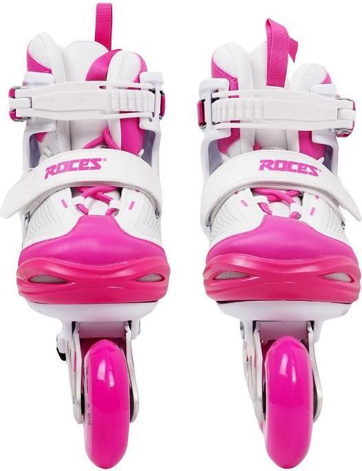Actual product image Roces - Moody X TIF Girl Verstelbare Skeelers - Kinderen - Wit - Roze - 36-40 (40)
