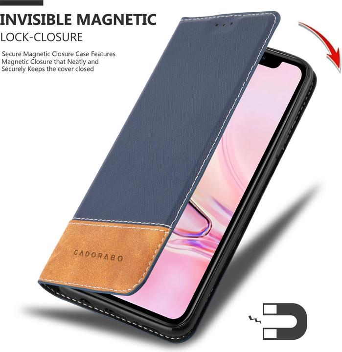 Image du produit Cadorabo Étui X-Wallet en simili cuir (Apple iPhone 13 mini)