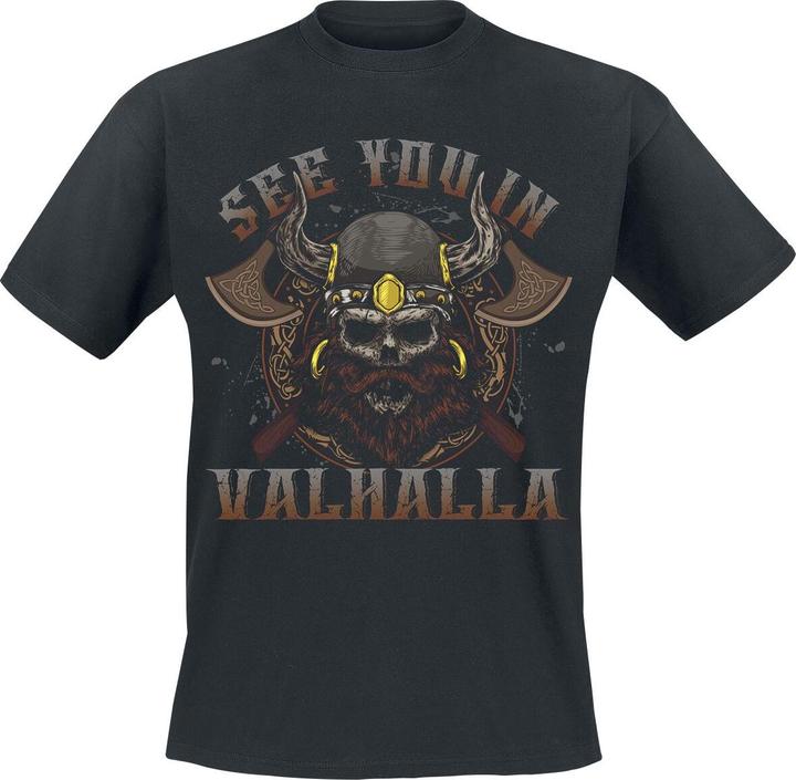 Produktbild Gaming-Sprüche See You In Valhalla (S)
