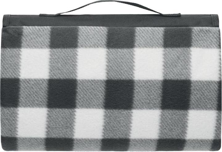Actual product image MidOcean Caly Fleece Gingham Check Picnic Blanket