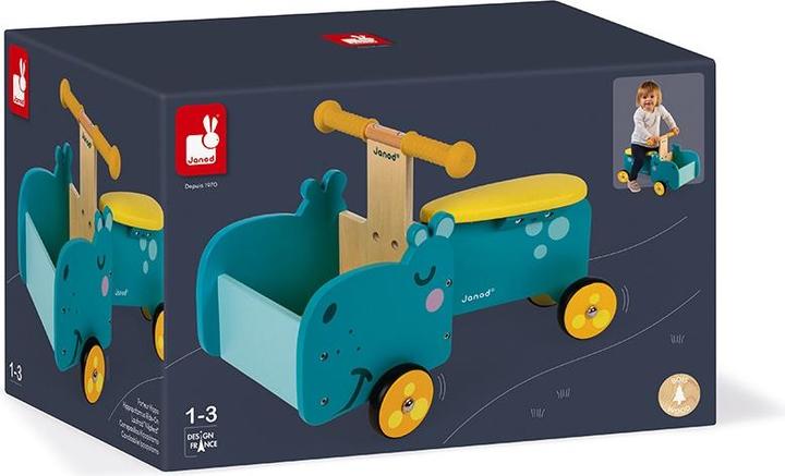 Immagine prodotto Janod Nilpferd mit beweglichem Vorderteil