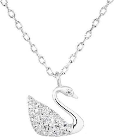 Image du produit Evolution Group Playful collier en argent White swan 12032.1