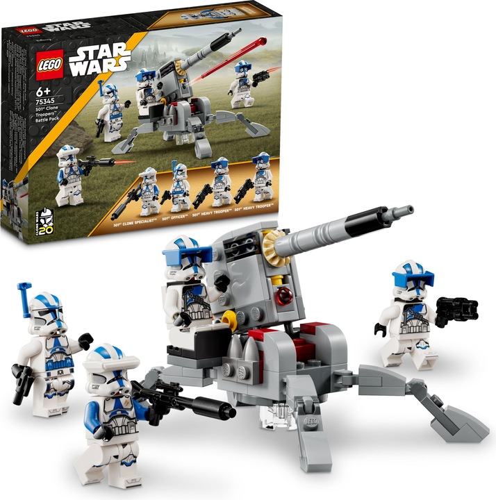 Actual product image LEGO 501st Clone Troopers Battle Pack (75345, LEGO Star Wars)