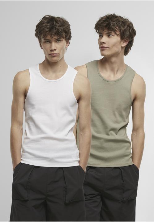Produktbild Urban Classics Ribbed Undershirt 2-Pack - 195343 (M)