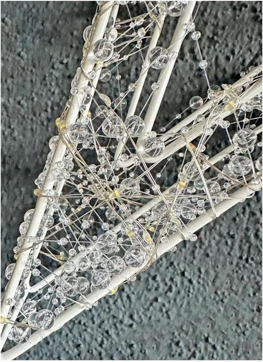 Image du produit Dameco LED Stern Weiss Outdoor, 8 cm x 38 cm x 38 cm