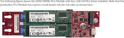 Produktbild Lenovo DCG ThinkSystem M.2 SATA/NVMe 2-Bay Enablement Kit