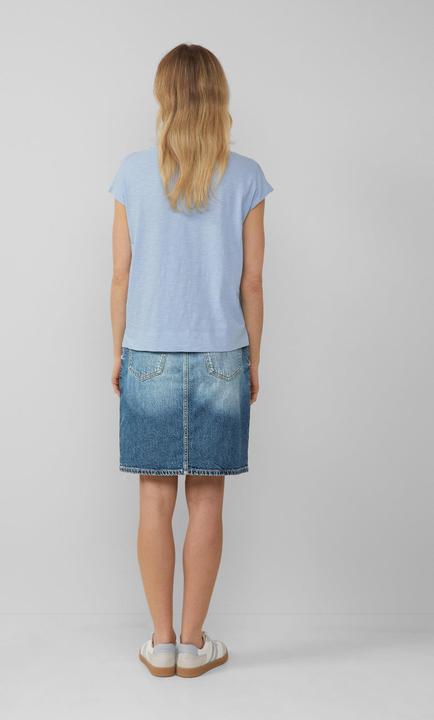 Actual product image S.Oliver T-Shirt Ärmelloses T-Shirt im Relaxed Fit mit Frontprint (38)