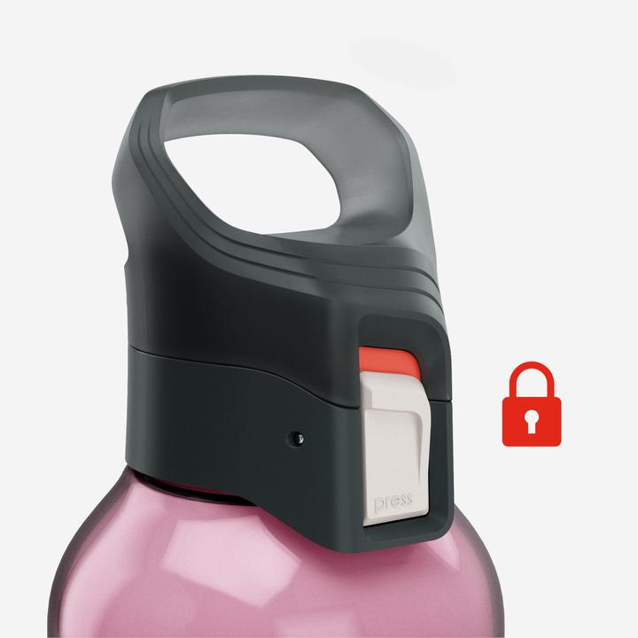 Produktbild Quechua Trinkflasche Ecozen® Schnellverschluss Wandern - 500 0,8 l rosa (0.80 l)