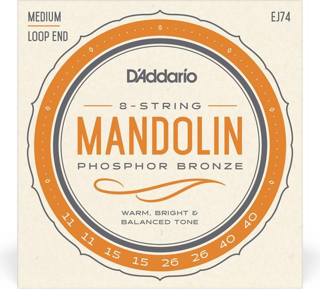 Produktbild D'Addario EJ74 (8x, Mandolin, 0.01")