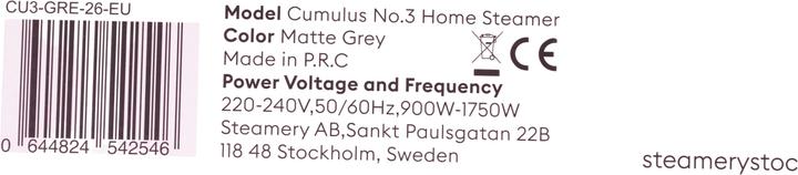 Produktbild Steamery Cumulus No.3 (1750 W)