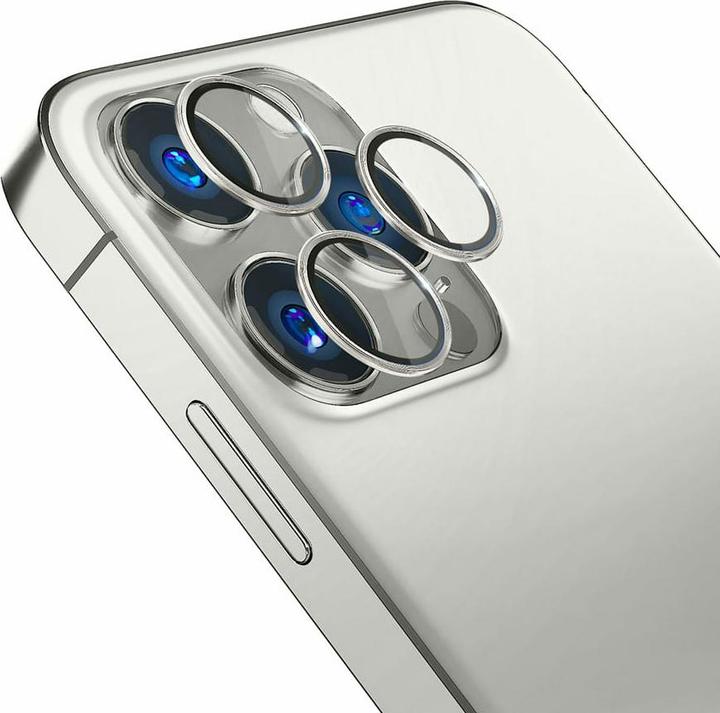 Produktbild 3MK hybrid glass Lens Protection Pro for camera for iPhone 13 Pro / 13 Pro Max (1 Stk., Apple iPhone 13 Pro, Apple iPhone 13 Pro Max)