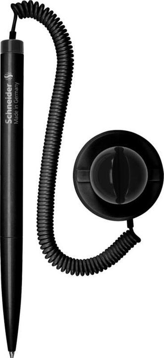 Actual product image Schneider Biros Klick-Fix-Pen 1mm black document-proof Barrel colour: black (Black, 1 x)