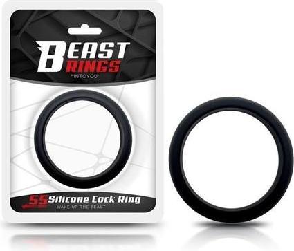 Immagine prodotto Beast Rings Solid Silicone Penis Ring 5.5cm Black (5.50 cm)