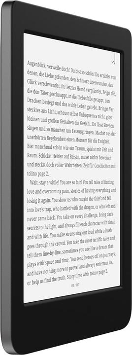 Produktbild tolino page 2 (6", 8 GB, Black)