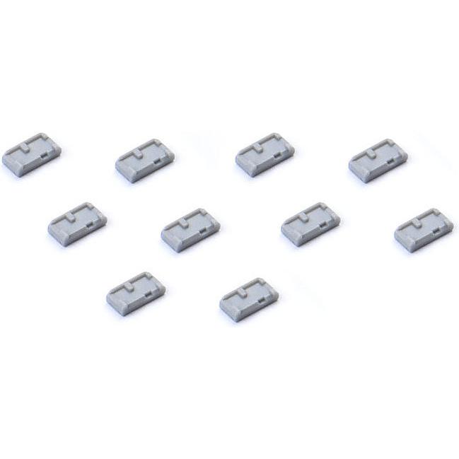Thumbnail - Smart Keeper Mini USB-B Micro Port Blocker grau 10 Stk., Notebook Security, Grau