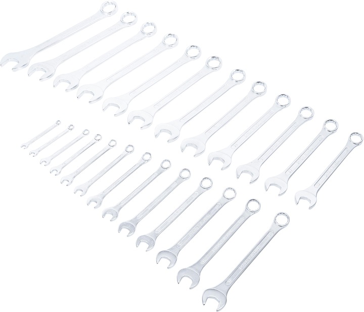 Image du produit BGS Jeu de clés mixtes, 25 pièces, 6-32 mm (32 mm, 19 mm, 6 mm, 12 mm, 24 mm, 14 mm, 22 mm, 16 mm, 23 mm, 10 mm, 21 mm, 18 mm, 27 mm, 7 mm, 31 mm, 17 mm, 11 mm, 15 mm, 26 mm, 30 mm, 8 mm, 28 mm, 9 mm, 29 mm, 13 mm, 20 mm, 25 mm)