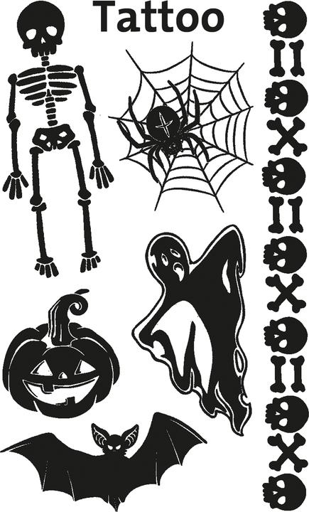 Actual product image Z-Design Kids Tattoos (6 Sticker)