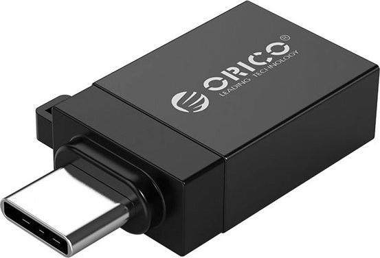Actual product image Orico ADAPTER USB-C - USB-A 3.1 M/F CZARNY ALU (USB 3.1, USB-C)