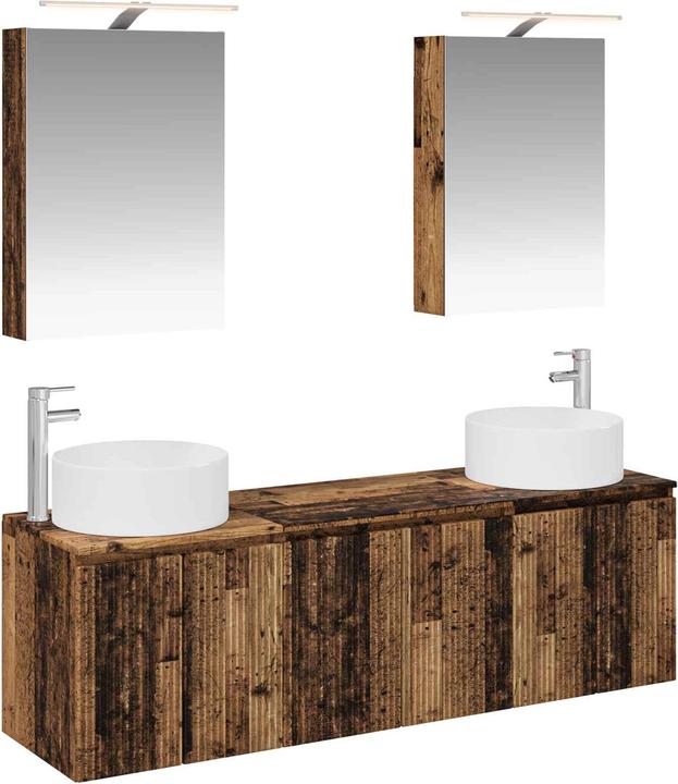 Produktbild vidaXL Badezimmerschrank-Set