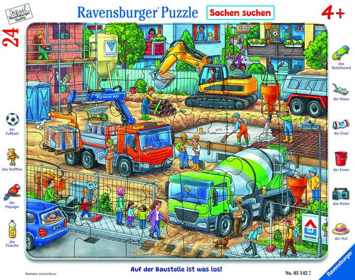 Ravensburger C'è molto da fare in cantiere! (24 pezzi)