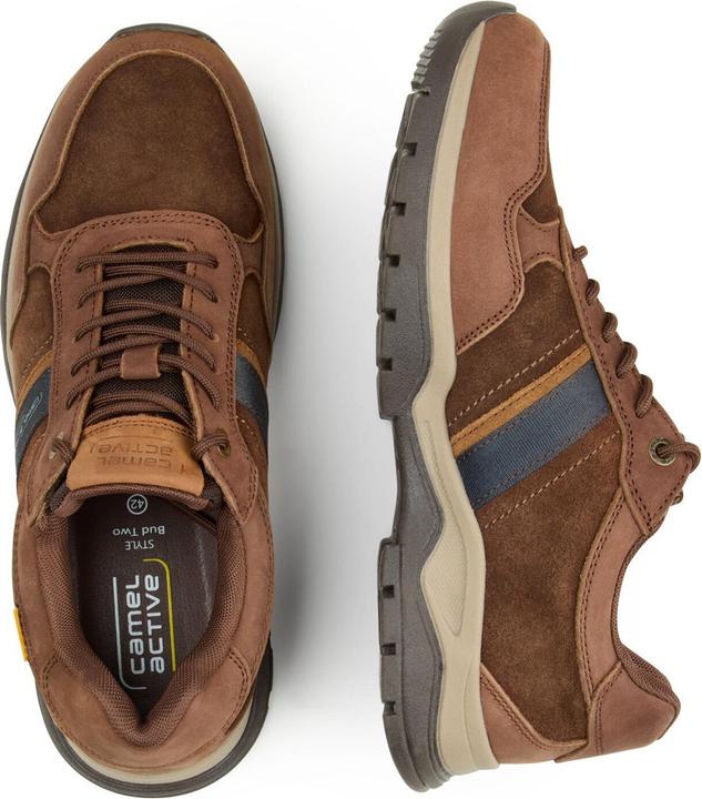 Image du produit Camel Active Sneaker crazy horse/split CAFE/BLAU (41)