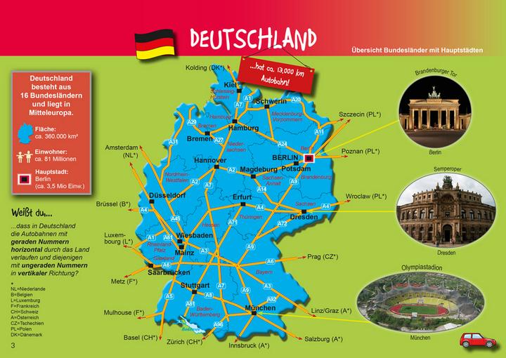 Produktbild Auto-Reise-Atlas für Kinder
