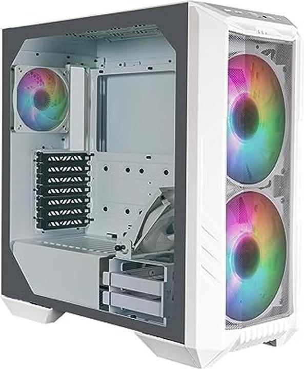 Actual product image Cooler Master HAF 500, Midi Tower, ARGB, Tempered Glass (ATX, mATX, Mini-ITX, E-ATX)