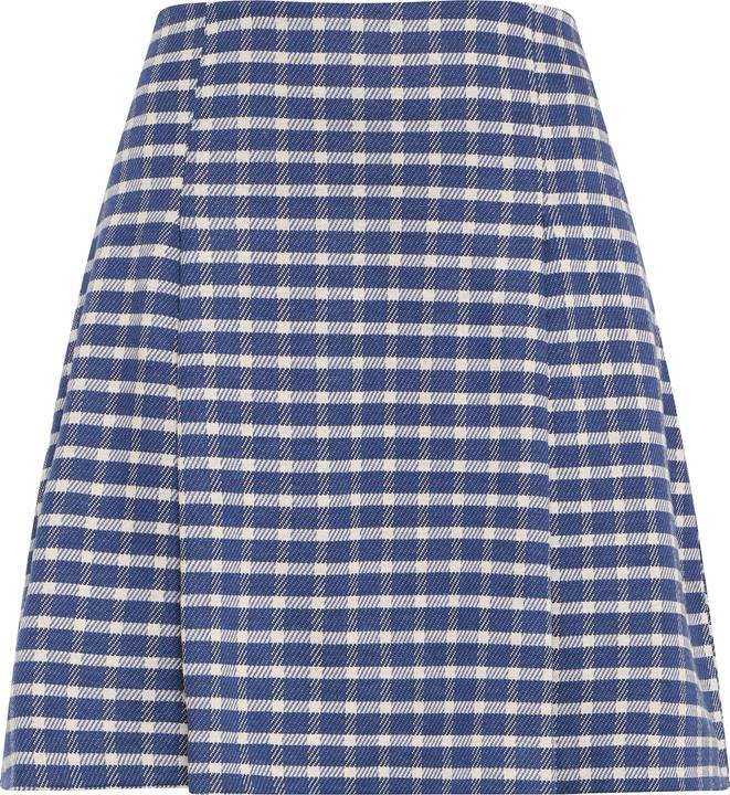 medieval blue check