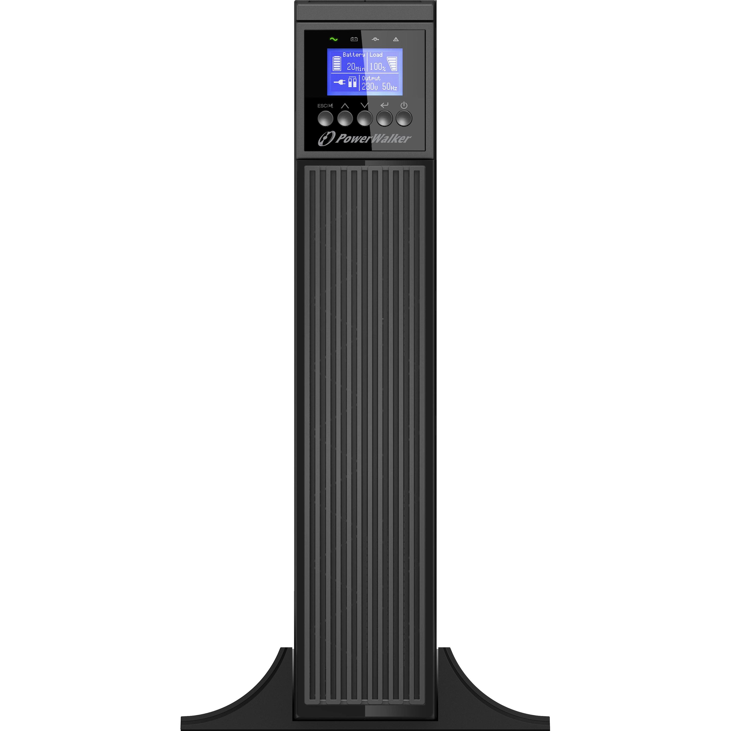 Powerwalker USV VFI 10000 ICR IoT Onli (10000 VA, 10000 W, Online-Doppelwandler USV), USV