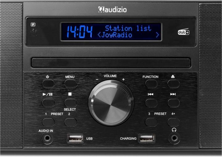 Actual product image Audizio Radio/CD Player Prato Black (FM, DAB+, Bluetooth)