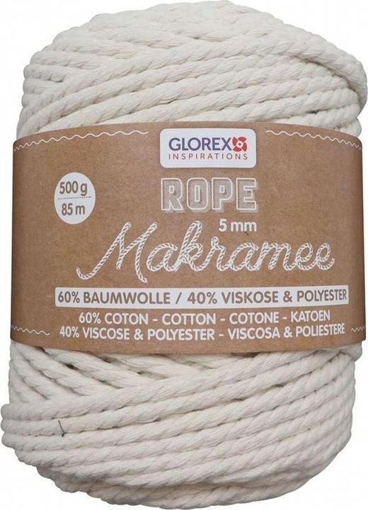 Image du produit Glorex Corde de macramé (85 m)