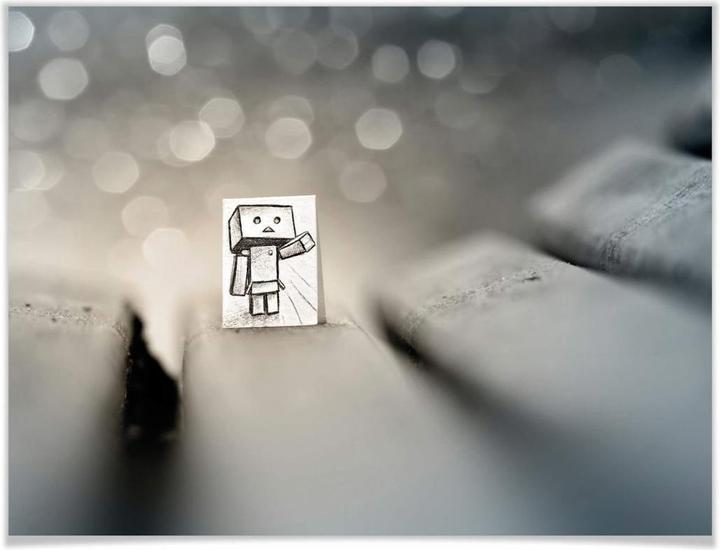 Actual product image Trenddeko Heine - Be my friend (50 x 40 cm)