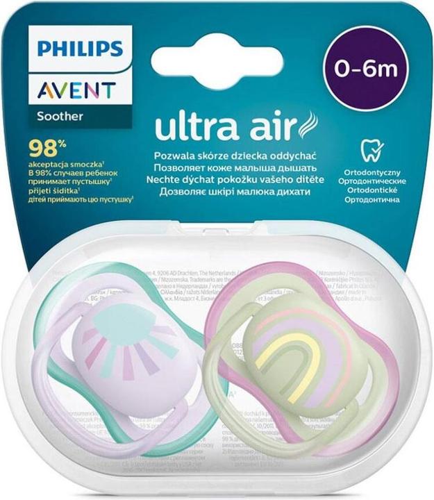 Produktbild Philips Avent Avent Ultra air 2pcs 0- 6 m Baby (2x, 0 - 6 Monate)