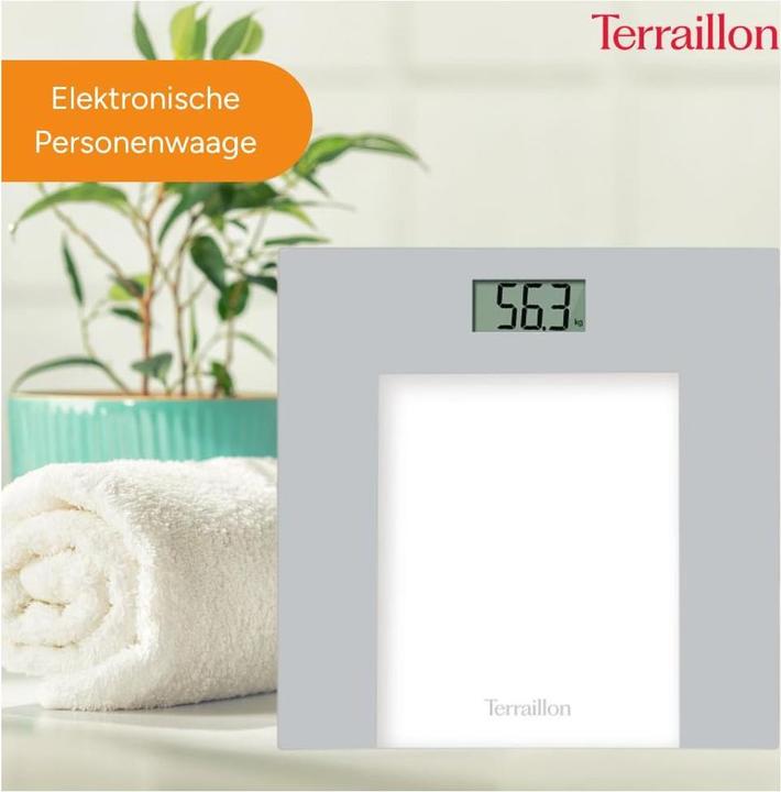 Actual product image Terraillon TP1000 Rectangle, Electronic Personal Scale (150 kg)