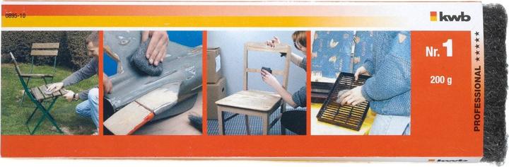 Produktbild kwb Stahlwolle 200G Nr.01 Mittel