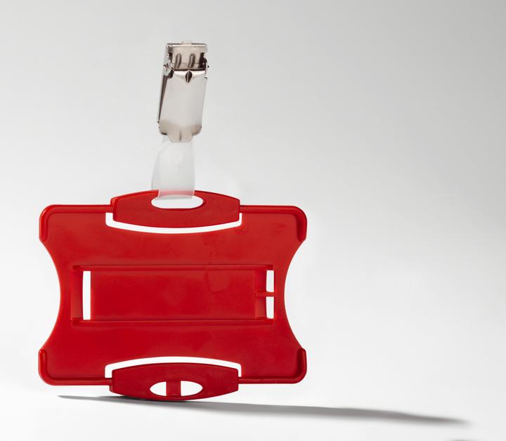 Produktbild Durable Ausweishalter mit Clip für 1 Karte 1 Pg. à 25 Stück 811803