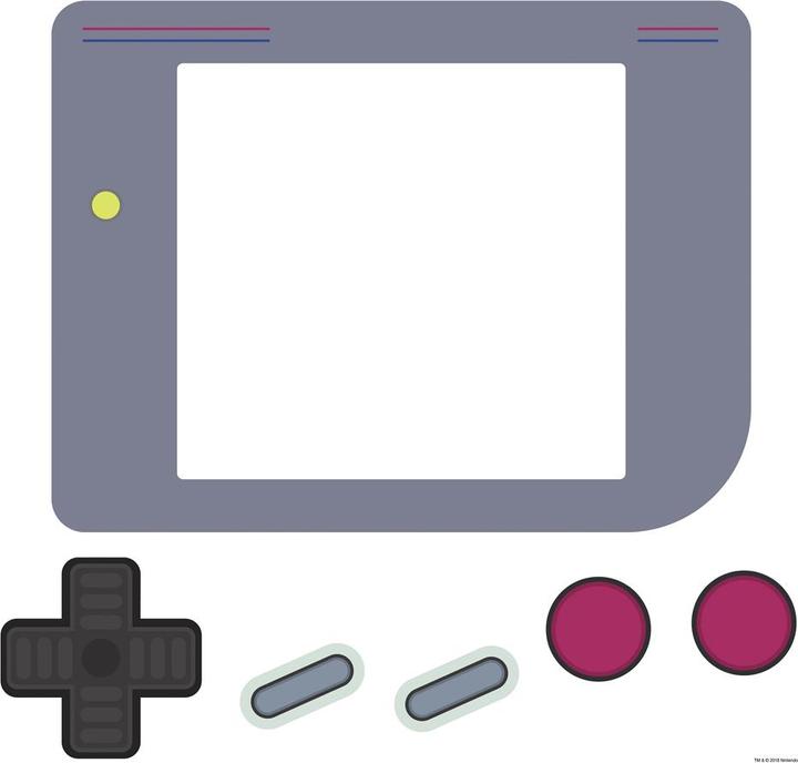 Actual product image Roommates RM - Nintendo Gameboy (48 x 13 cm)