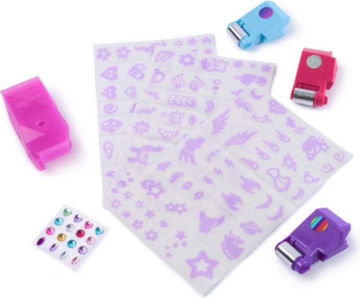 Actual product image Spin Master CLM Shimmer Me Tattoo Studio