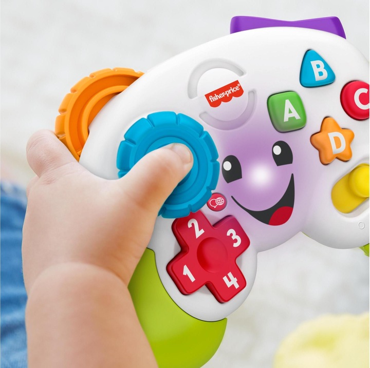 Immagine prodotto Fisher-Price Controller di gioco per l'apprendimento (D, DU, F, I, E) (Tedesco, Olandese, Inglese, Francese, Italiano)