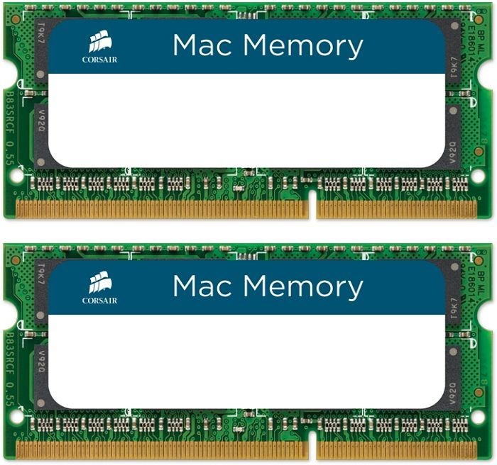 Produktbild Corsair Cmsa16gx3m2a1333c9 (2 x 8GB, 1333 MHz, DDR3-RAM, SO-DIMM)