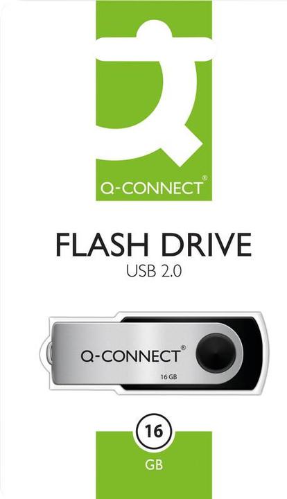 Produktbild Q-Connect USB Flash Drive 2.0 (16 GB, USB-A)