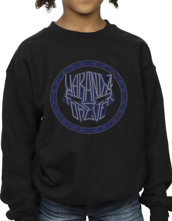 Produktbild Wakanda Forever Tribal Icon Sweatshirt Mädchen (128)