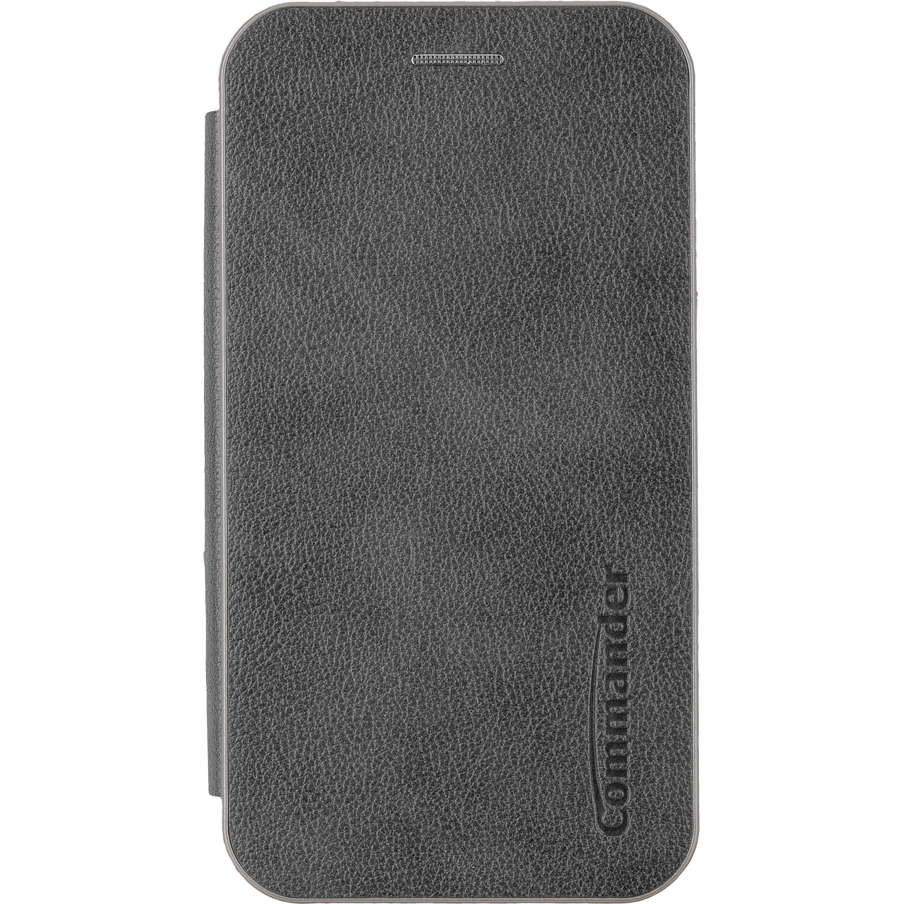 Peter Jäckel COMMANDER CURVE Book Case DELUXE for Samsung Galaxy S21 FE 5G Elegant Royal Dark Gray (Samsung Galaxy S21 F...