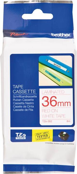 Produktbild Brother P-Touch (3.60 cm, Rot)