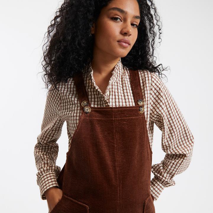 Actual product image La Redoute Collections Kurzer Trägerrock für die Schwangerschaft (36)