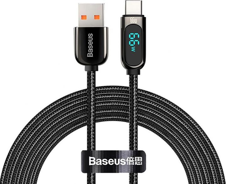 Produktbild Baseus Display Cable USB to Type-C, 66W, 1m (black) (1 m, USB 2.0, 66 W)